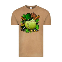 Vintage Camel st.patrick's day softball Vintage Tee - FaDigitalArtStudio