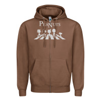 Chestnut peanuts Zipper Hoodie - linhVisuals