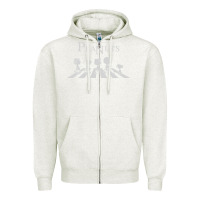 Oatmeal Heather peanuts Zipper Hoodie - linhVisuals