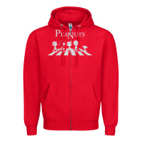 Red peanuts Zipper Hoodie - linhVisuals