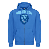 True Royal columbia university Zipper Hoodie - linhVisuals