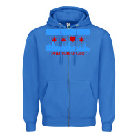 True Royal sweet home chicago Zipper Hoodie - linhVisuals