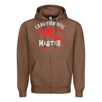 Chestnut 5 stars crawfish boil master big red lobster Zipper Hoodie - linhVisuals