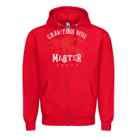 Red 5 stars crawfish boil master big red lobster Zipper Hoodie - linhVisuals