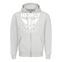 Dove Grey highly suspect 2022 Zipper Hoodie - linhVisuals