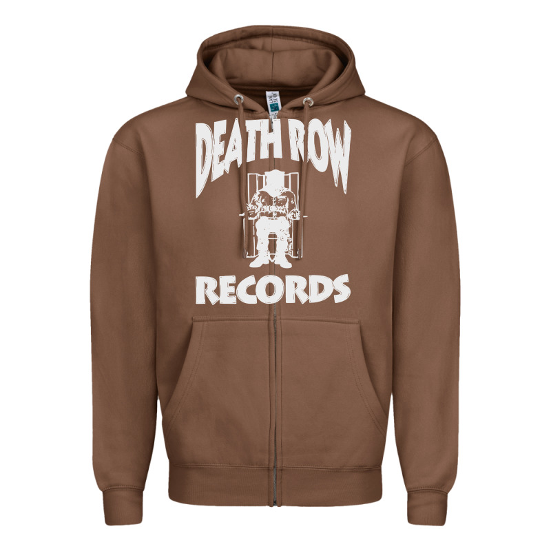 #death Row Record Zipper Hoodie by linhVisuals | Teevron