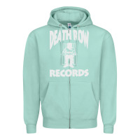 Seafoam #death row record Zipper Hoodie - linhVisuals
