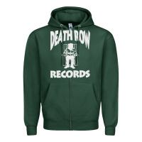 Sports Green #death row record Zipper Hoodie - linhVisuals