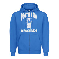 True Royal #death row record Zipper Hoodie - linhVisuals