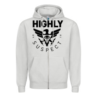 Dove Grey highly suspect 2022 Zipper Hoodie - linhVisuals