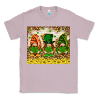 Lilac St. Patrick's Day gnomies with leopard tumbler Classic Tee - HowdyJamesFarm