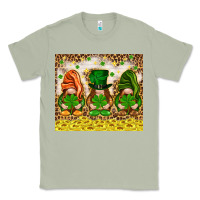 Matcha St. Patrick's Day gnomies with leopard tumbler Classic Tee - HowdyJamesFarm