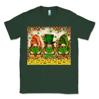 Sports Green St. Patrick's Day gnomies with leopard tumbler Classic Tee - HowdyJamesFarm