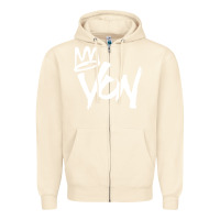 Sandshell KING VON MERCH Zipper Hoodie - linhVisuals