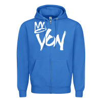 True Royal KING VON MERCH Zipper Hoodie - linhVisuals