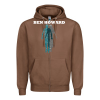 Chestnut Ben Howard Zipper Hoodie - linhVisuals