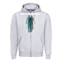 Heather Grey Ben Howard Zipper Hoodie - linhVisuals