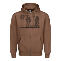 Chestnut doctor faustus vintage illustration design Zipper Hoodie - linhVisuals