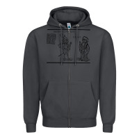 Smoke doctor faustus vintage illustration design Zipper Hoodie - linhVisuals