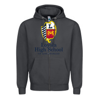 Smoke loyola high school los angeles Zipper Hoodie - linhVisuals