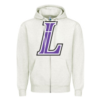 Oatmeal Heather lutheran high school Zipper Hoodie - linhVisuals