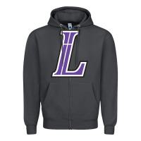 Smoke lutheran high school Zipper Hoodie - linhVisuals