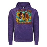 Cloud Purple Turkey And Touchdowns Vintage Hoodie - LillyAllenDesigns