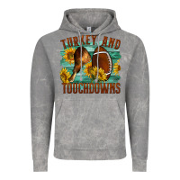 Cloud Rock Turkey And Touchdowns Vintage Hoodie - LillyAllenDesigns