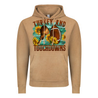 Vintage Camel Turkey And Touchdowns Vintage Hoodie - LillyAllenDesigns