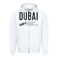 Dubai United Arab Emirates Zipper Hoodie | Teevron