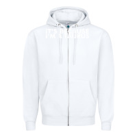 White because i'm a taurus zodiac sign funny horoscope humor gifts Zipper Hoodie - linhVisuals