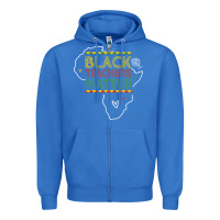 True Royal black teacher matters african american pride dashiki black history mon Zipper Hoodie - linhVisuals