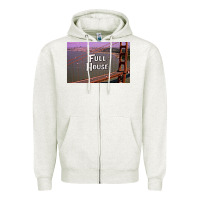 F U L L H O U S E Zipper Hoodie | Teevron