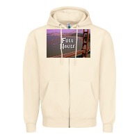 Sandshell f u l l h o u s e Zipper Hoodie - linhVisuals