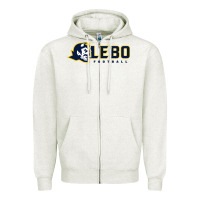 Mt Lebanon Football Zipper Hoodie | Teevron