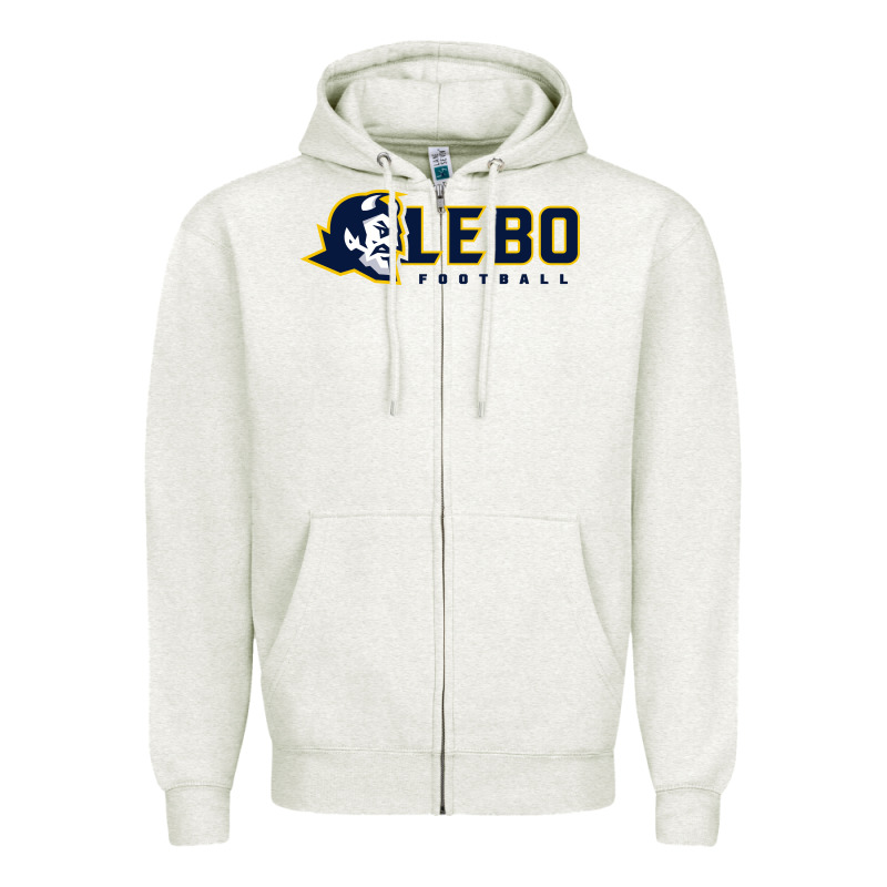 Mt Lebanon Football Zipper Hoodie by linhVisuals | Teevron