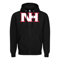 Black north hills high school Zipper Hoodie - linhVisuals