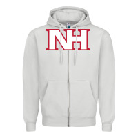 Dove Grey north hills high school Zipper Hoodie - linhVisuals