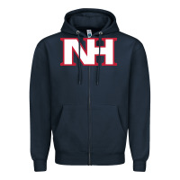 Navy north hills high school Zipper Hoodie - linhVisuals