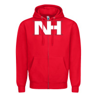 Red north hills high school Zipper Hoodie - linhVisuals