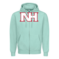 Seafoam north hills high school Zipper Hoodie - linhVisuals