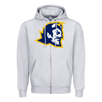 Heather Grey mt lebanon high school Zipper Hoodie - linhVisuals