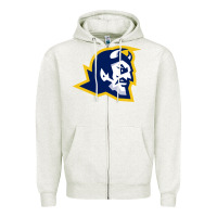Oatmeal Heather mt lebanon high school Zipper Hoodie - linhVisuals