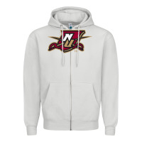 Dove Grey norwich university Zipper Hoodie - linhVisuals