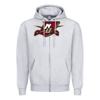 Heather Grey norwich university Zipper Hoodie - linhVisuals