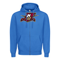 True Royal norwich university Zipper Hoodie - linhVisuals