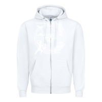 White the four stoic virtues   stoicism Zipper Hoodie - linhVisuals
