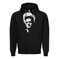 Black eraserhead Zipper Hoodie - linhVisuals