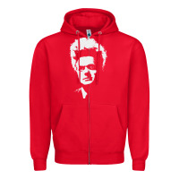 Red eraserhead Zipper Hoodie - linhVisuals