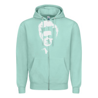 Seafoam eraserhead Zipper Hoodie - linhVisuals